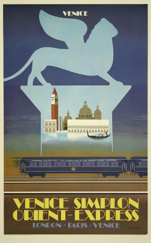 Venice Orient Express Poster